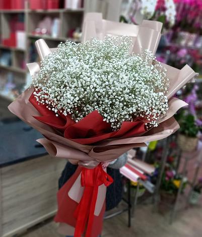 Букет цветов из: Гипсофила в Хрущево