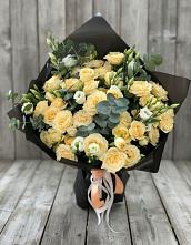 Букет цветов из:  Розы и Лизиантусы #REPLACE_PRED# Хрущево