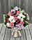 Букет цветов из: Альстромерии, Гвоздики, Розы и Хризантемы в Хрущево