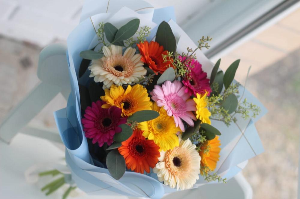 Букет цветов из: Герберы в Хрущево