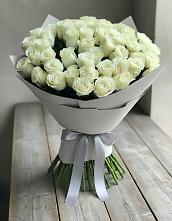 Букет 35 Белых роз в Хрущево