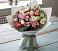 Букет цветов из: Розы, Лизиантусы и Гвоздики в Хрущево