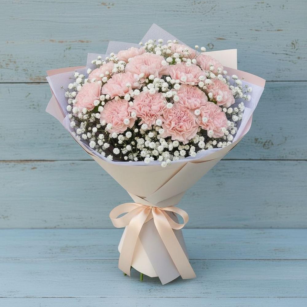 Букет цветов из: Гвоздики в Хрущево