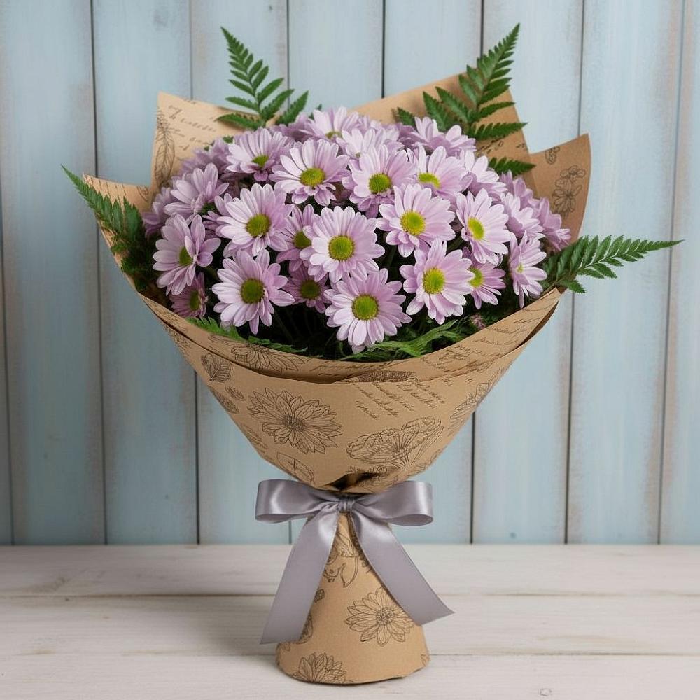 Букет цветов из: Хризантемы в Хрущево