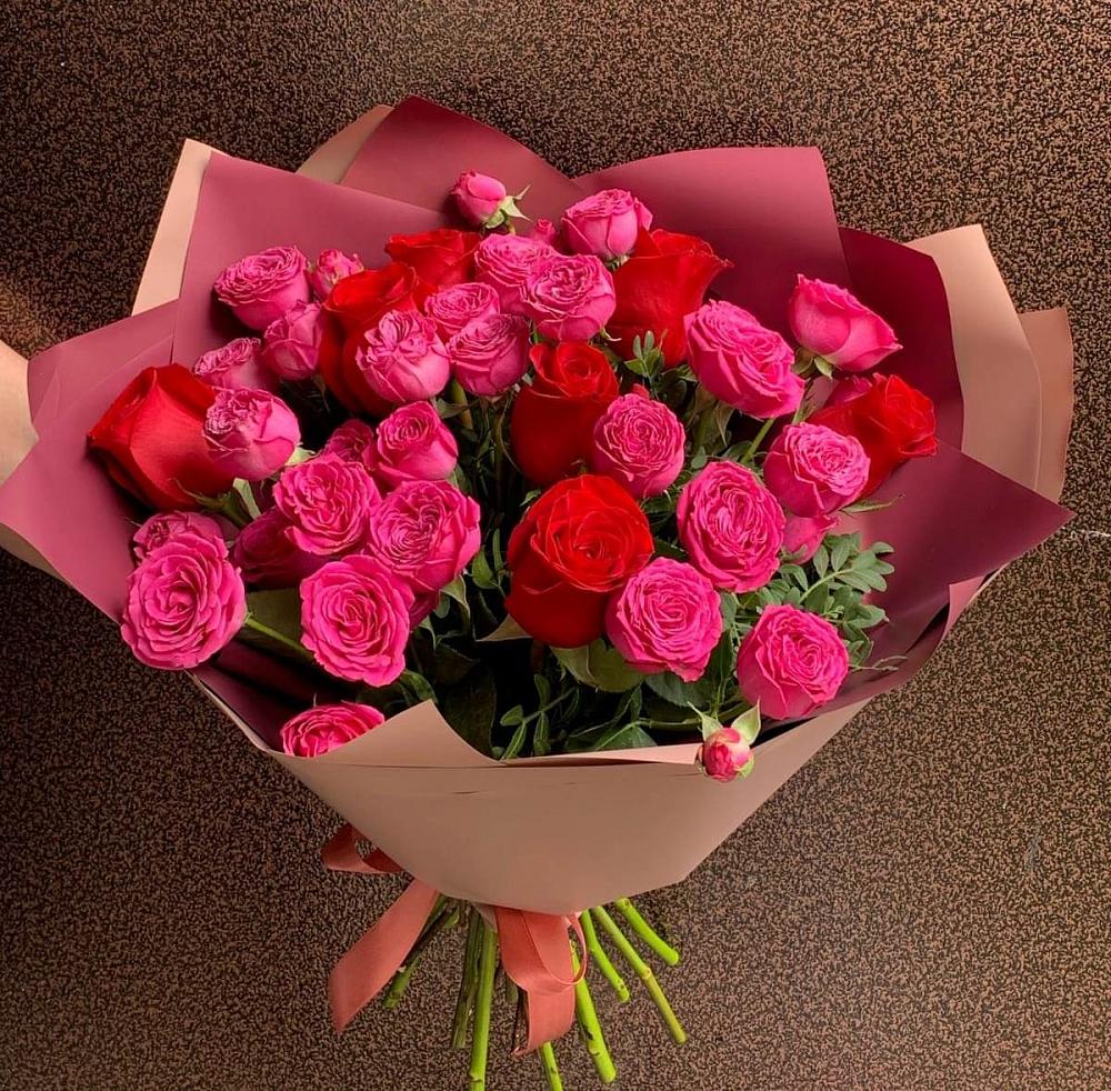 Букет В объятьях нежности в Хрущево