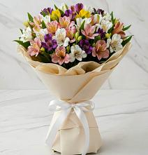 Букет цветов из:  Альстромерии в Хрущево