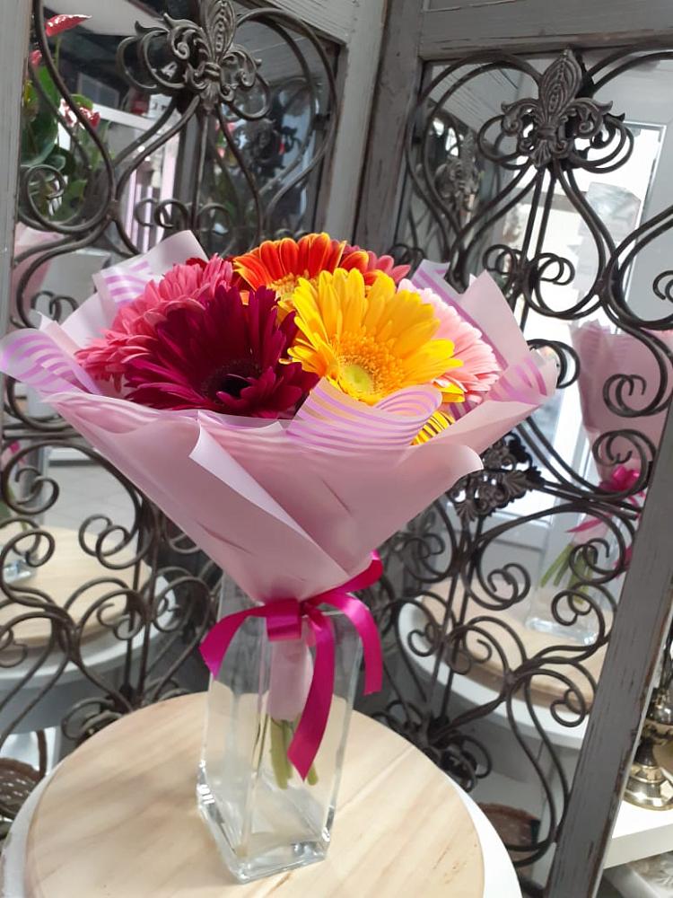 Букет цветов из: Герберы в Хрущево