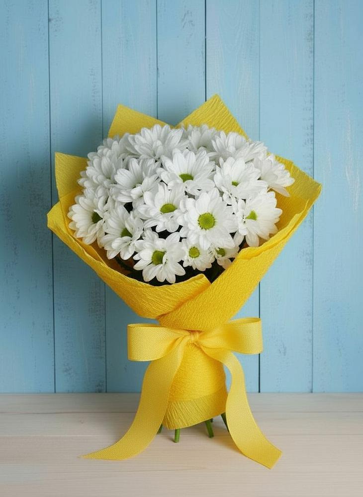 Букет цветов из: Хризантемы в Хрущево