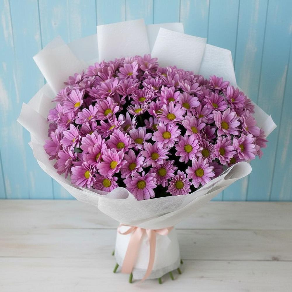 Букет цветов из: Хризантемы в Хрущево