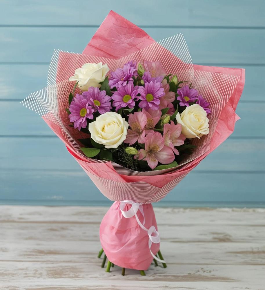 Букет цветов из: Герберы в Хрущево