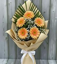 Букет цветов из:  Герберы в Хрущево
